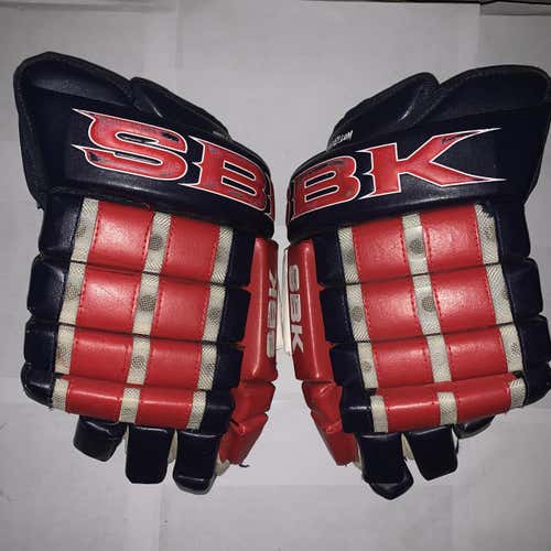 SBK Hockey Gloves Red/White/Blue 14" Senior