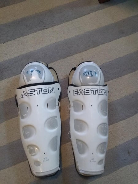 Used Senior Easton Shin Pads