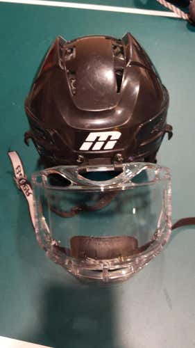 Mission M11 Helmet with Bauer full shield