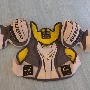 Used Youth Large Bauer Supreme S170 Shoulder Pads