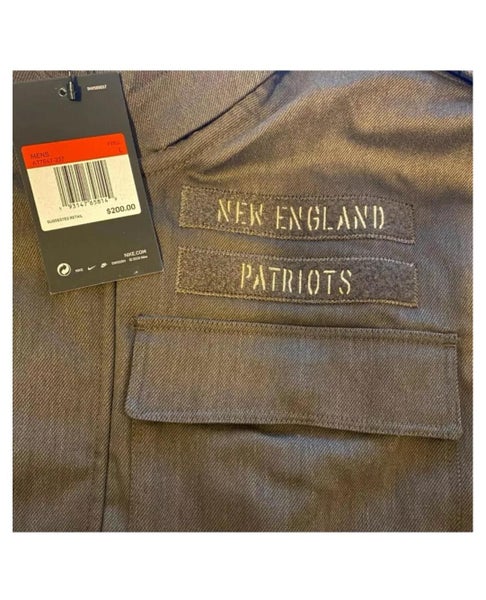 New England Patriots Nike NFL On Field Apparel Jacket Men's White/Navy New  M - Locker Room Direct