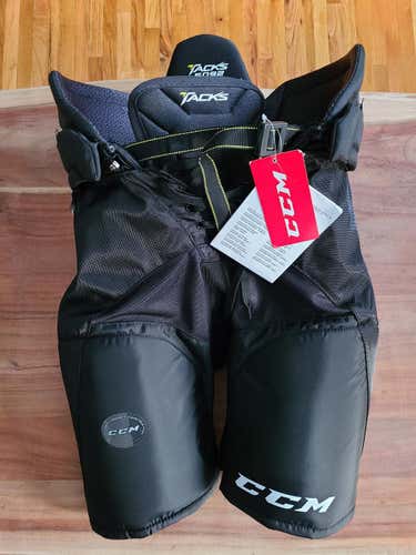 Black New Junior XL CCM Tacks 5092 Hockey Pants