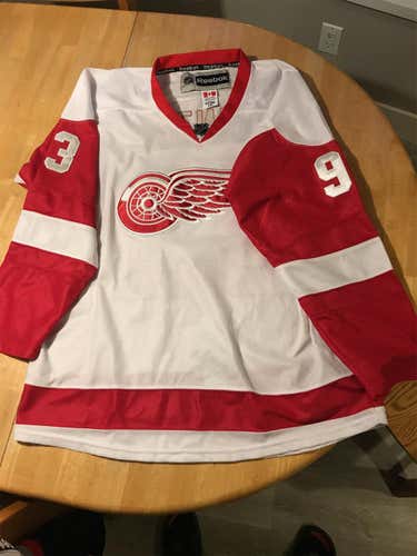 Detroit Franzen Jersey Size 56 Reebok READ AD DETAILS