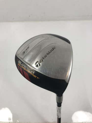 Used Taylormade Burner Superfast 3 Wood Graphite Stiff Golf Fairway Woods