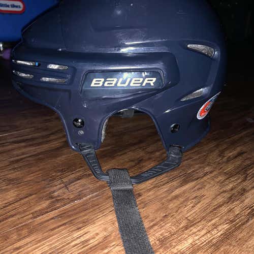 Blue Used Medium Bauer 7500  Helmet