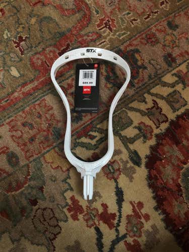 White  Player's STX Dual 2 Helmet