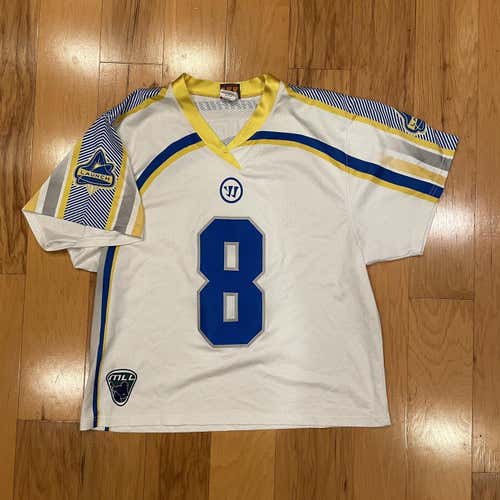 White Adult XL Warrior Jersey