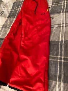 Red Men's Used Adult XL Oakley Pants