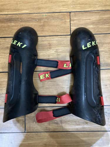 Leki Standard Shin Guards Black