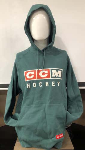 Green Adult Large CCM Sweatshirt