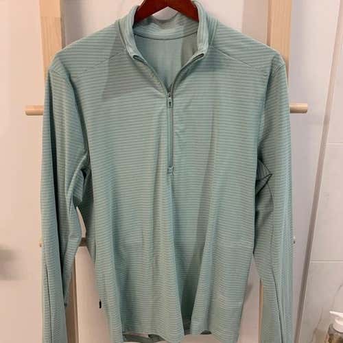 Lululemon Metal Tech Long Sleeve Zip Up Shirt
