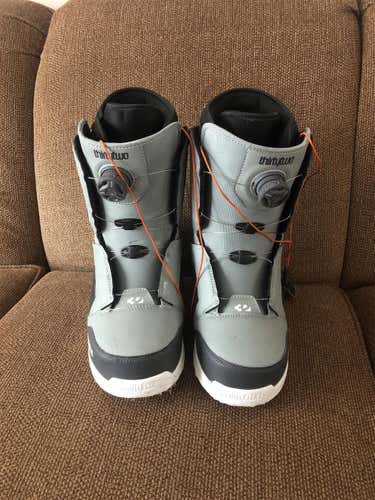 Men's Size 11.5 (Women's 12.5) Thirty Two STW BOA Medium Flex Snowboard Boots