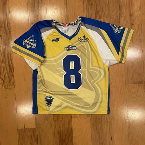 Yellow Adult Large New Balance Jersey