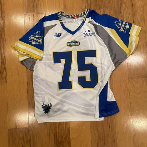 White Adult XL New Balance Jersey