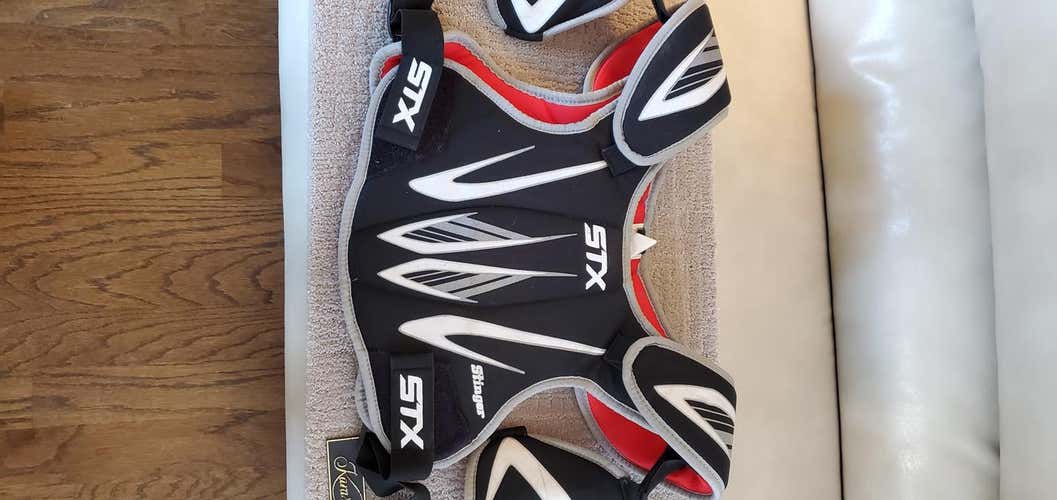 Used Large STX Stinger Shoulder Pads