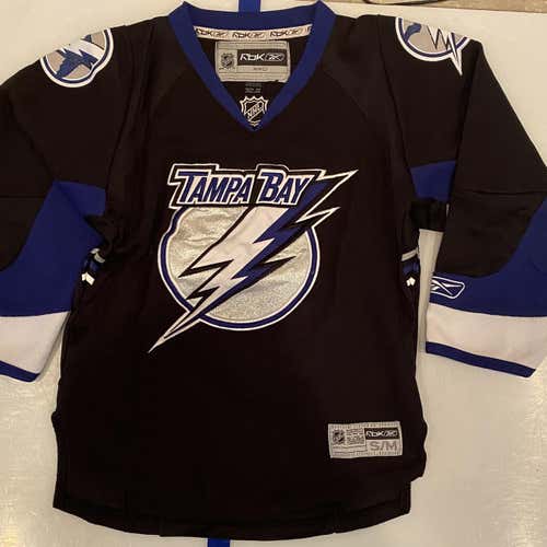 Black Youth Small / Medium Reebok Jersey