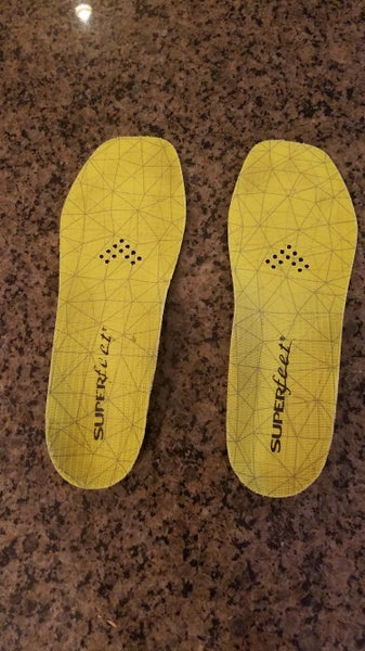 Superfeet hockey insoles, Size J US skate size 12-13