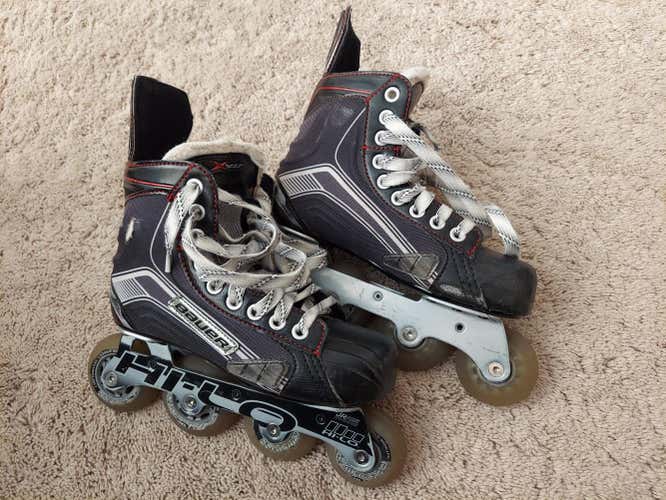 Bauer X500R Junior Roller Hockey Skates - Size 3