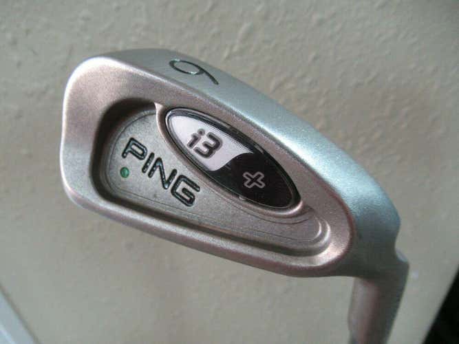 PING i3+ 6 IRON GREEN DOT FACTORY CUSHIN JZ STIFF FLEX STEEL FACTORY GRIP