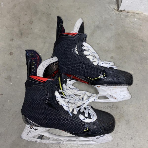 USED Senior Bauer Vapor 2X Pro Regular Width PRO STOCK Size 9.5 Hockey Skates