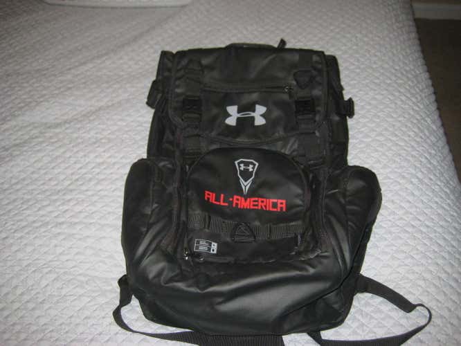 Under Armour All America lacrosse backpack bag NEW American