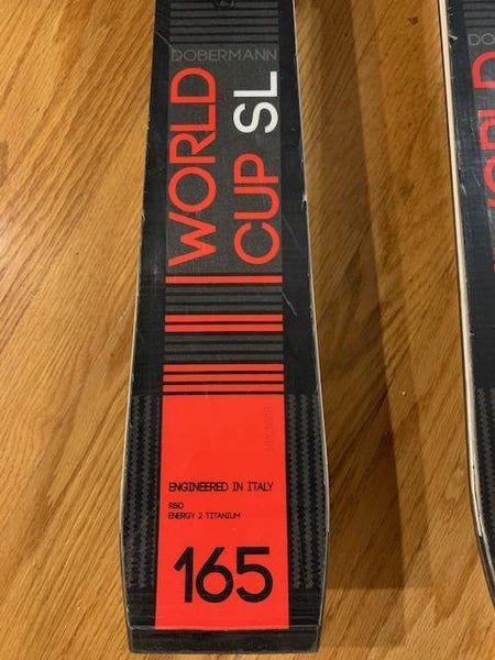 Used Men's 2020 Nordica Racing Dobermann SL WC Skis With Bindings