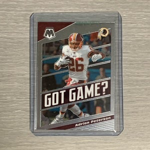 Adrian Peterson Washington Redskins Panini Mosaic Got Game? Card #GG3