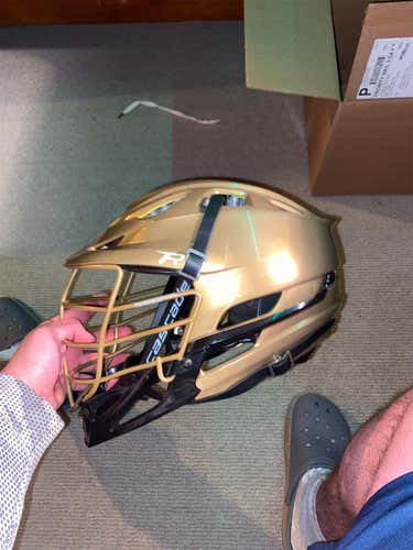 Brand New Gold Cascade R Helmet