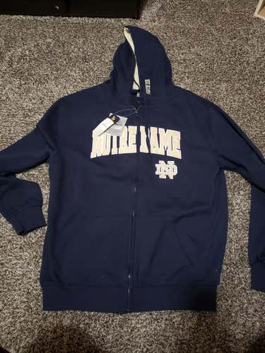 Notre Dame zip hoodie