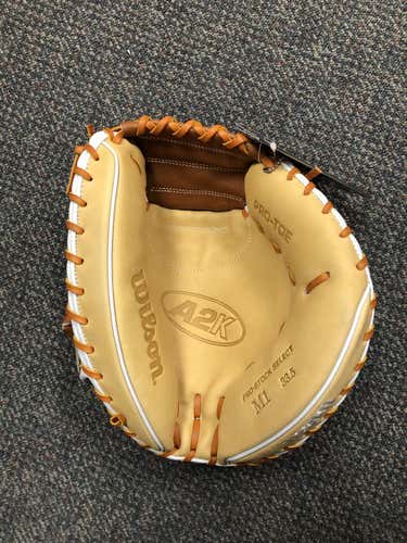 Brand New Wilson RHT Catcher's A2K Baseball Glove 33.5" Model M1 WTA2KRB20M1
