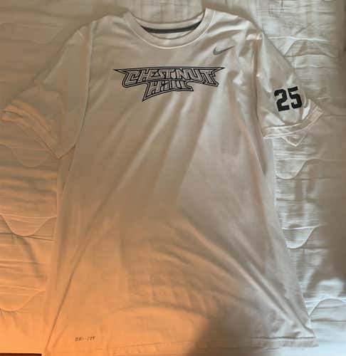 White Adult Large Nike Shirt