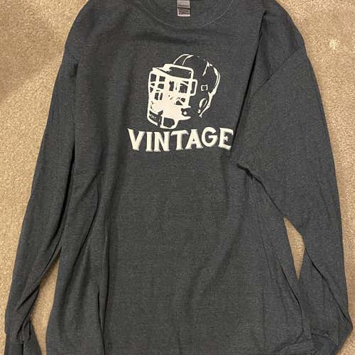 Vintage Lax Brand Lacrosse Shirt (Large)
