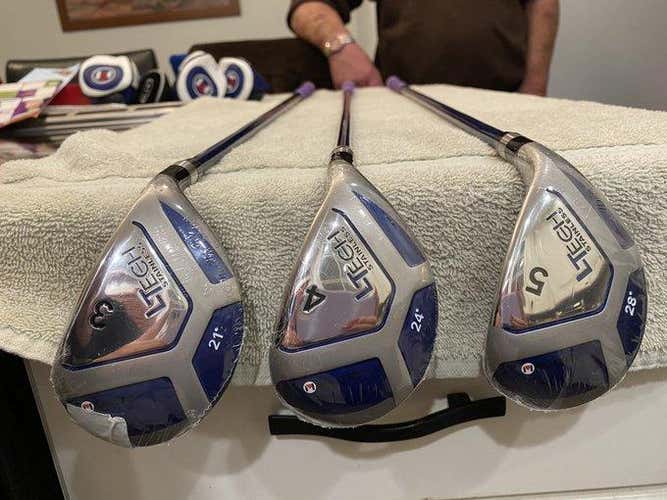 New Women's Golfworks Right Handed L-Tech Hybrid Ladies Flex 3H