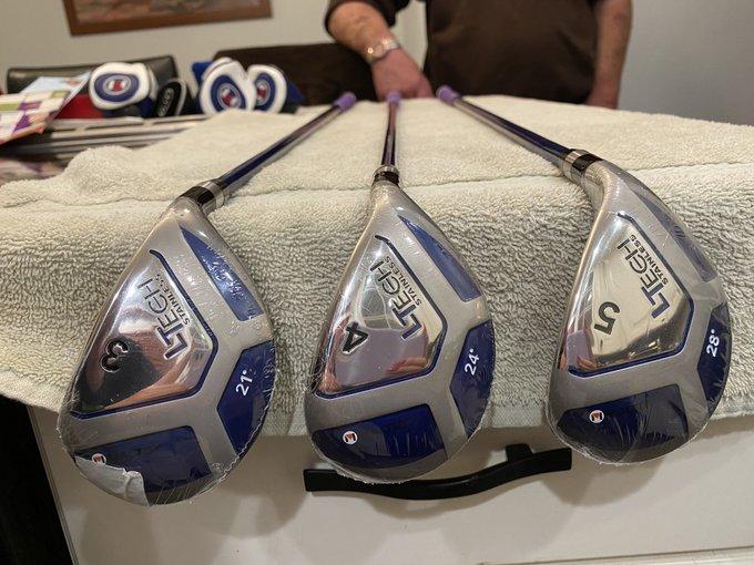 New Women's Golfworks Right Handed L-Tech Hybrid Ladies Flex 3H