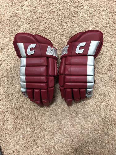 Red Senior Combat 14" Pro Stock Gloves
