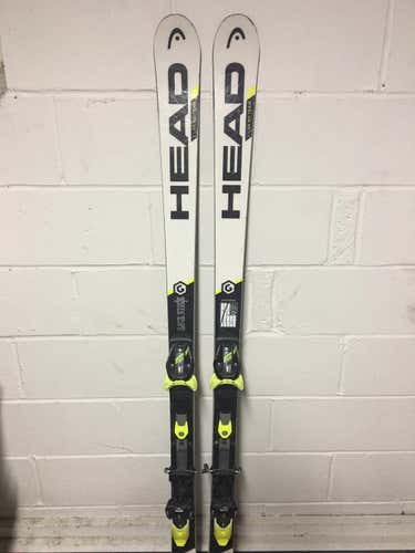 2017 Head WC Rebels GS Race Skis 173cm 17m Head FF Bindings Max Din 14