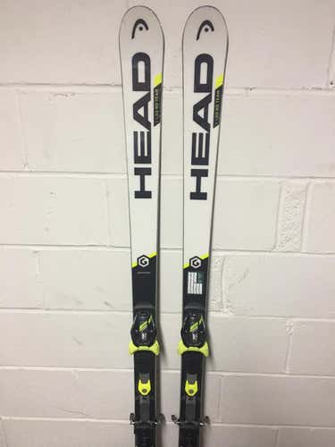 2017 Head WC Rebels GS Race Skis 173cm 17m Head FF Bindings Max Din 14