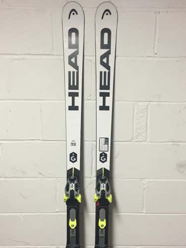 2018 Head WC Rebels GS Race Skis 181cm 25m Head FF Bindings Max Din 16