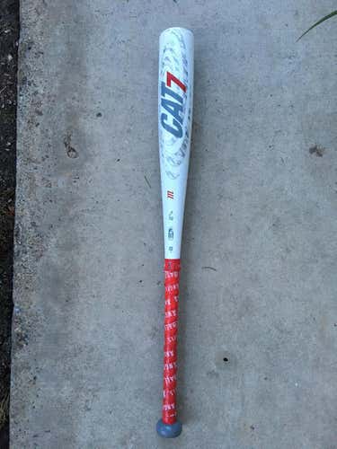 Used Marucci Alloy CAT 7 Bat (-8) 29" Kid Pitch (9YO-13YO) USSSA Certified