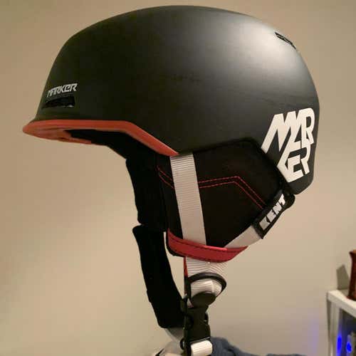 Black Unisex Small Marker Kent Helmet