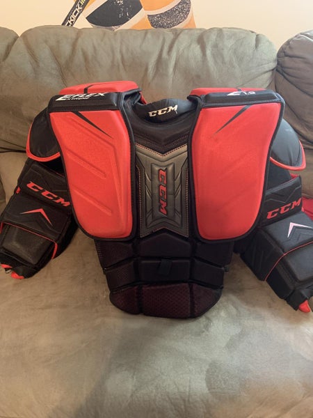 Senior Used Medium CCM Extreme Flex Shield E1.9 Chest and Arm Protector Goalie Chest Protector
