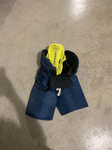 Blue Senior XL Bauer Supreme 2s Pro Hockey Pants