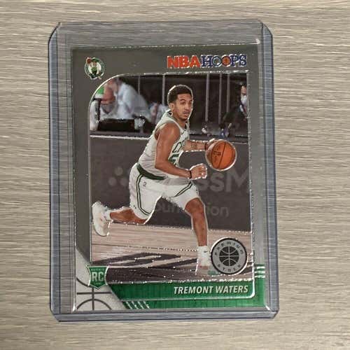 Tremont Waters Boston Celtics 19-20 Hoops Premium Stock RC #237