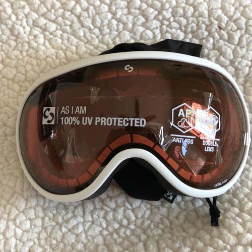 White New Sinner  VORLAGE Snowboard Goggles