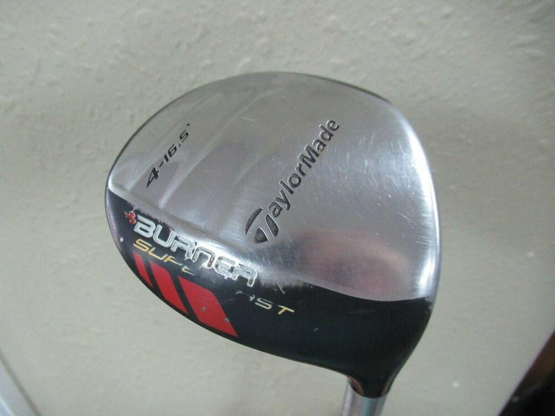 TAYLORMADE BURNER SUPERFAST FAIRWAY WOOD #4 FACTORY STIFF FLEX GRAPHITE NEW GRIP