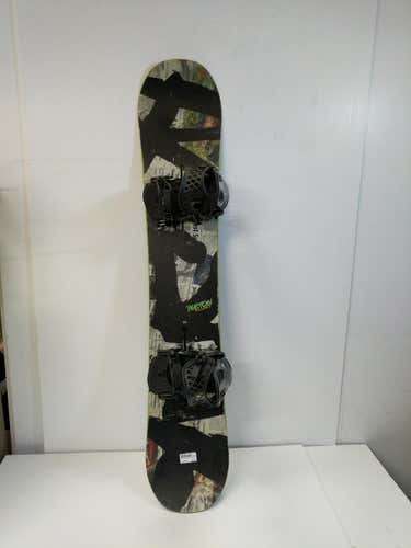 Used Burton Blunt New Matrix 611 M L Binding 157 Cm Snowboard Mens Combo
