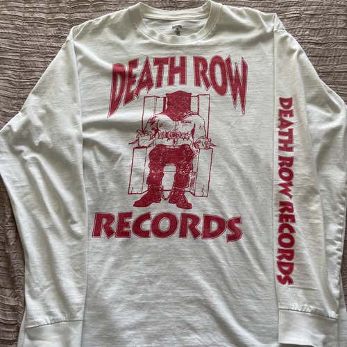 Death Row Records (2Pac, Snoop Dogg, Suge Knight) Long Sleeve Tee