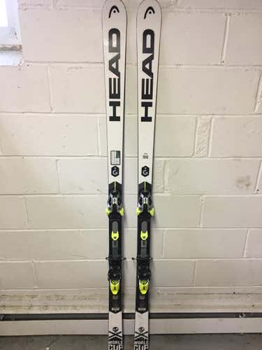 2018 Head WC Rebels GS Race Skis 181cm 25m Head FF Bindings Max Din 16