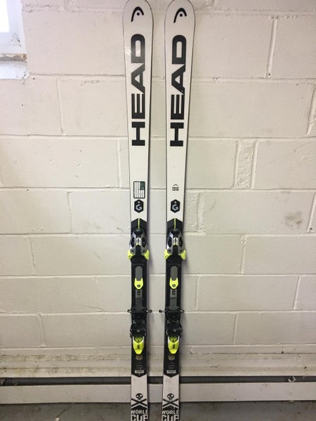 2018 Head WC Rebels GS Race Skis 181cm 25m Head FF Bindings Max Din 16