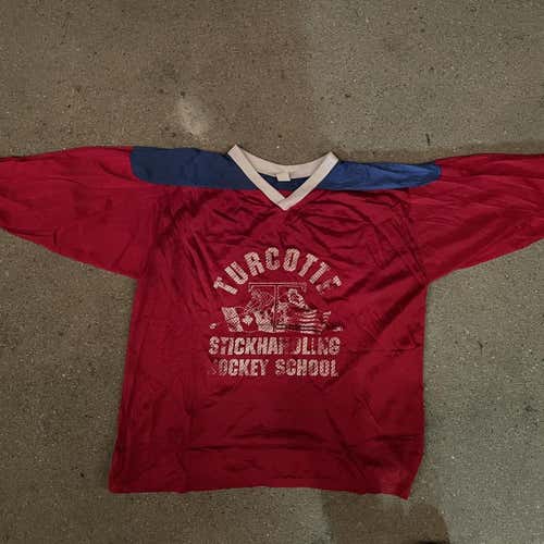 Red/Blue Adult Large Turcotte Stick handling Hockey School Jersey